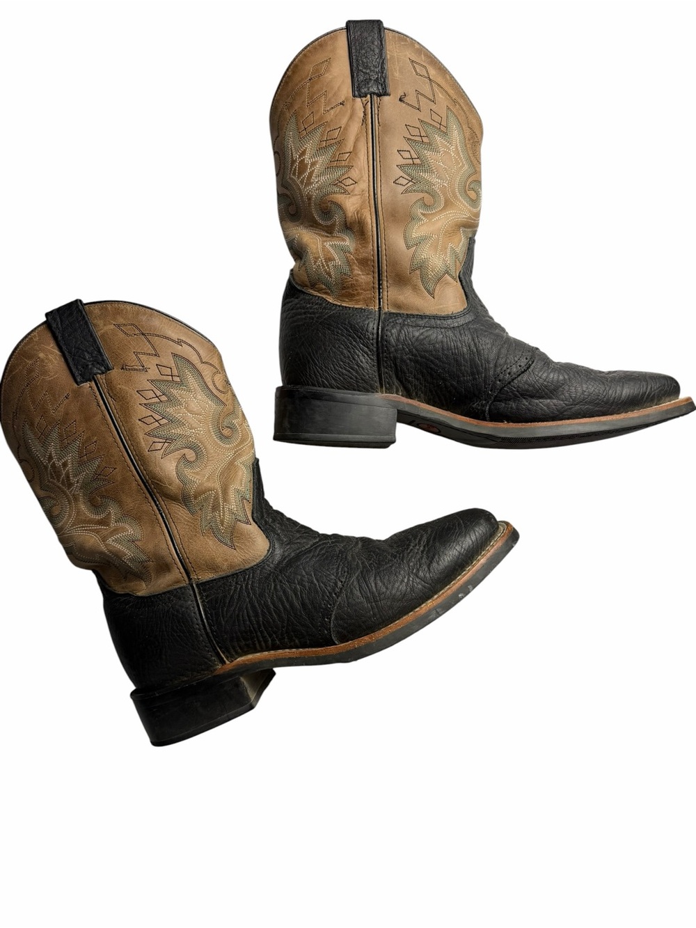 Double H Men’s size 10 squared toe western cowboy boots